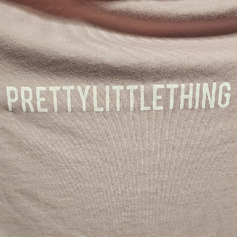 PrettyLittleThing Blush Pink Short Sleeve Bodysuit - Picture 3 of 4